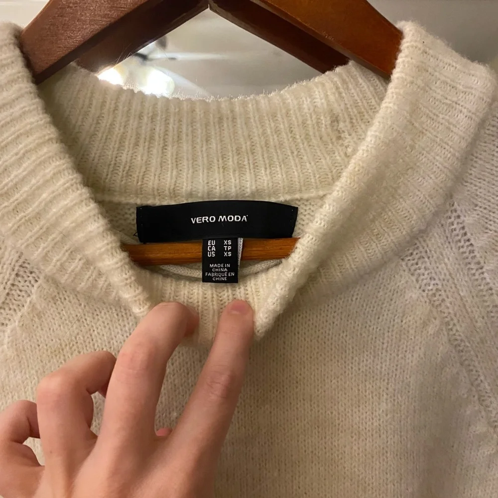 Vero Moda Tan Sleeveless Sweater Mini Dress - Picture 4 of 6